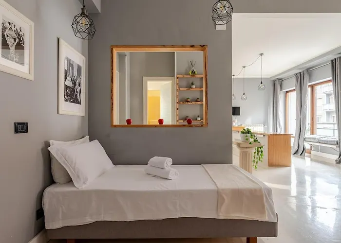 Apartamento 3 In Centro Con Vista Mare, Doccia Cromoterapia&netflix Gratuito