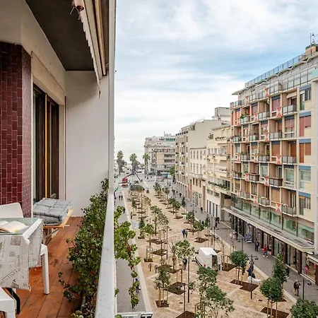 3 In Centro Citta Con Vista Mare, Doccia Cromoterapia & Netflix Gratuito Appartement *